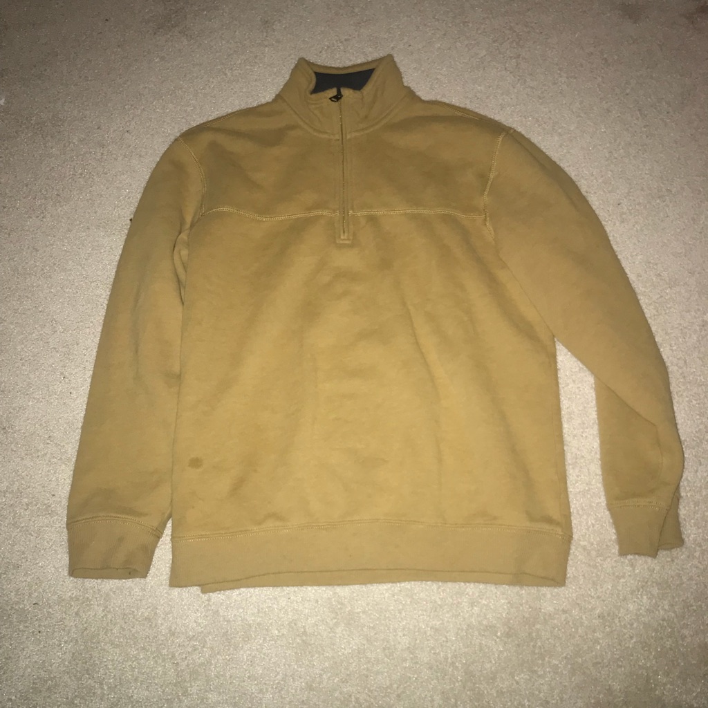 Large Yellow Pullover